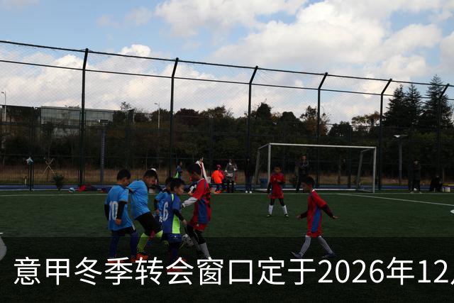 意甲冬季转会窗口定于2026年12月28日开启