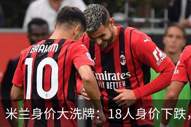 米兰身价大洗牌：18人身价下跌，3人逆势上涨的背后分析
